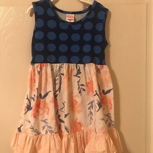 Ricrac and Ruffles tank dress
